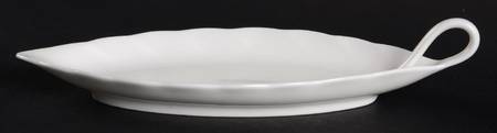 Windsor White Leaf Shaped Dish