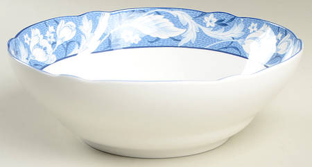 Winter Whites 8" Round Vegetable Bowl