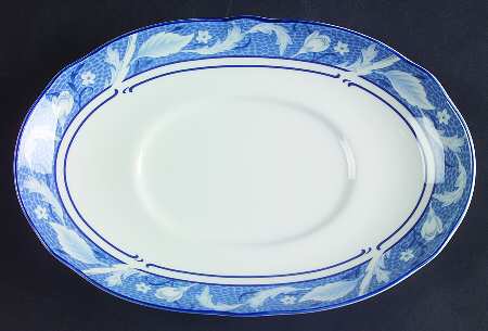 Winter Whites Underplate for Gravy Boat