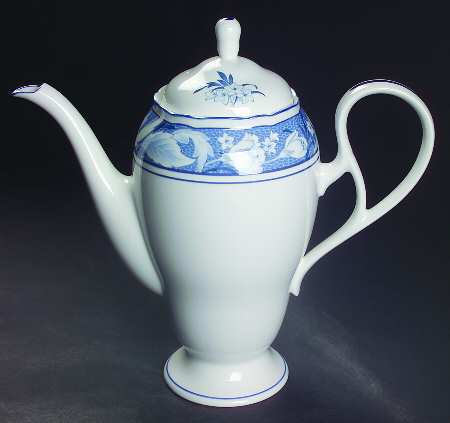 Winter Whites Tea/Coffee Pot & Lid