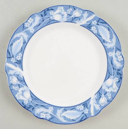 Winter Whites Salad Plate