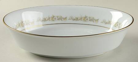 Woodlane 9" Oval Vegetable Bowl