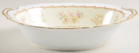 Woodbine 10" Oval Vegetable Bowl