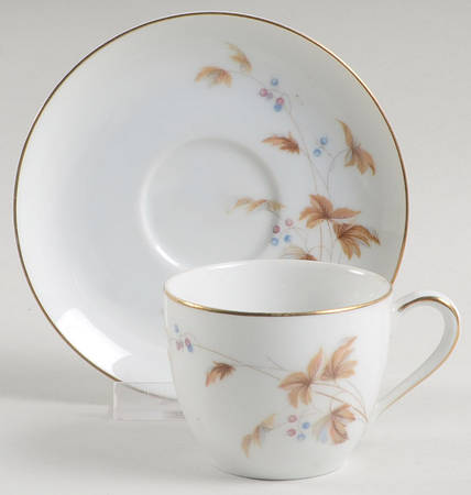 Woodland Flat Demitasse Cup & Saucer Set