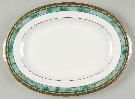 Woodlawn 14" Oval Serving Platter