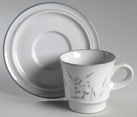 Woodstock Flat Cup & Saucer Set