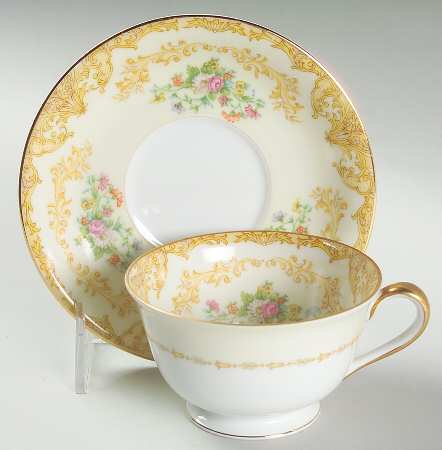 Wotan Footed Cup & Saucer Set