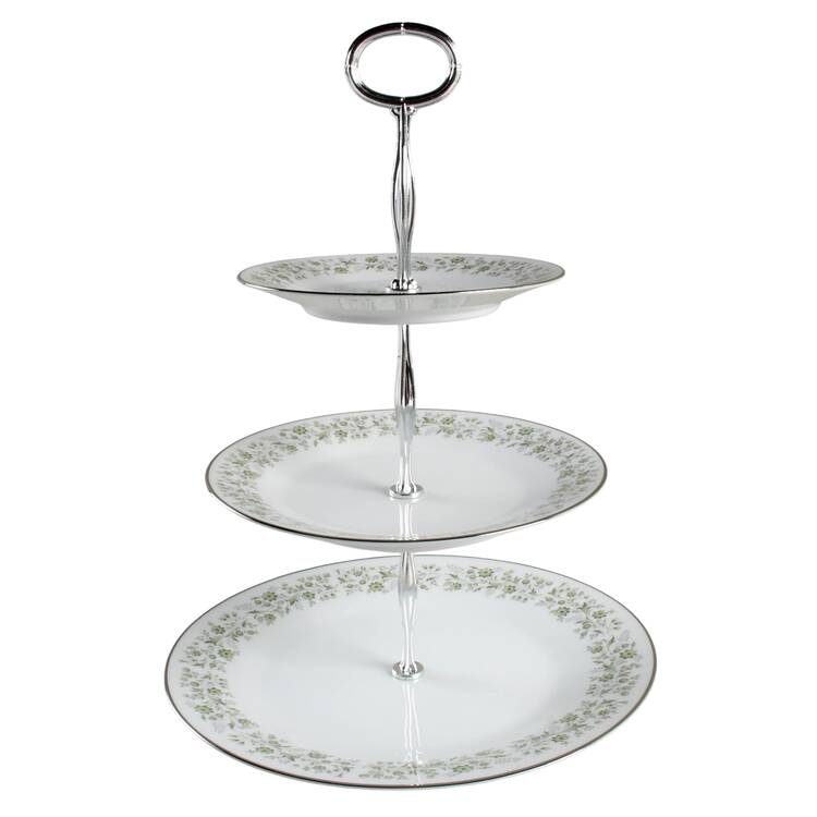 Wynwood 13 7/8"-14 1/4" 3-Tiered Serving Tray(DP,SP,BB) HC