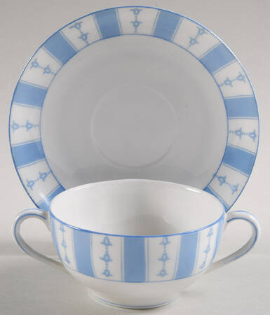 The Yale Flat Bouillon Cup & Saucer