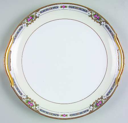 Ybry Handled Cake Plate