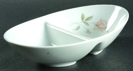 Young Love 10" Oval Divided Vegetable Bowl