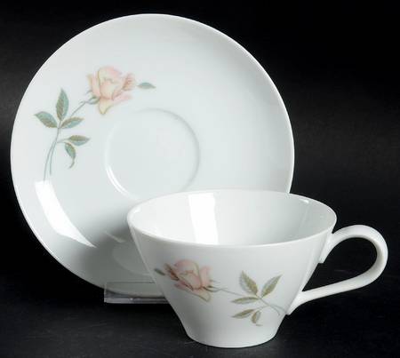 Young Love Flat Cup & Saucer Set