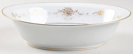 Yorkshire 10" Oval Vegetable Bowl