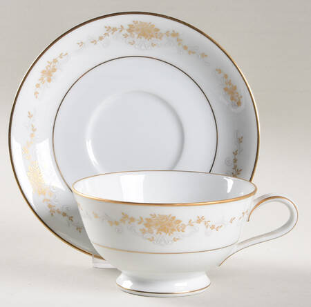 Yorkshire Footed Cup & Saucer Set