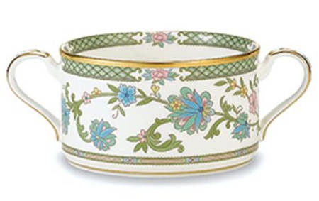 Yoshino Flat Cream Soup Bowl