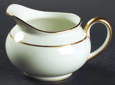 The Yukon (Gold Trim & Verge) Creamer
