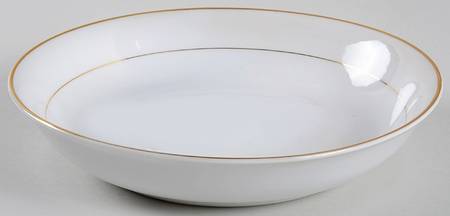 The Yukon (Gold Trim & Verge) Coupe Soup Bowl