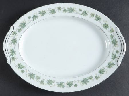 Yvette 12" Oval Serving Platter