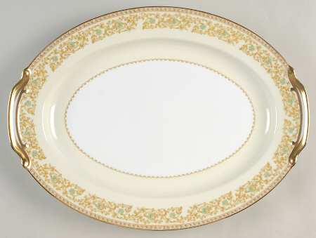 Yvonne 16" Oval Serving Platter