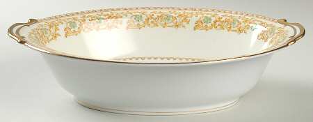 Yvonne 10" Oval Vegetable Bowl