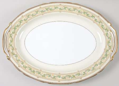 Zembla 16" Oval Serving Platter