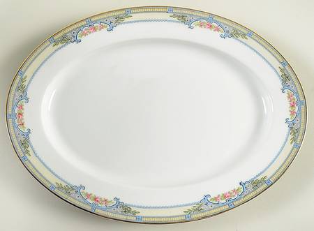 Zenda 11" Oval Serving Platter