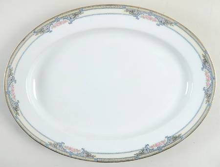 Zenda 13" Oval Serving Platter
