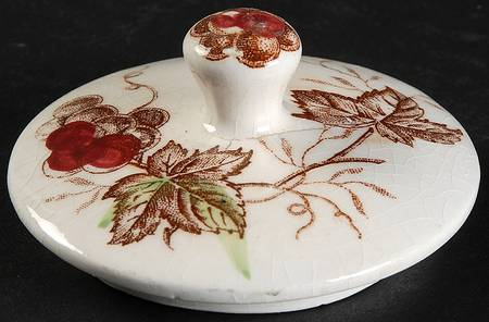 Fruit Arbor (USA) Lid for Sugar Bowl