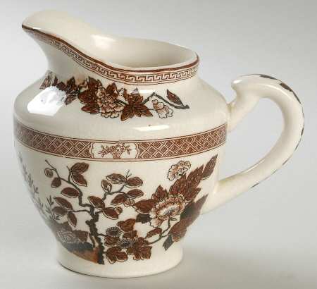 Indian Tree Brown (USA) Creamer