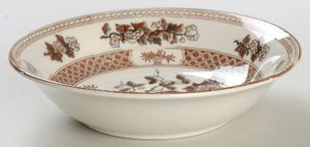 Indian Tree Brown (USA) Fruit/Dessert (Sauce) Bowl