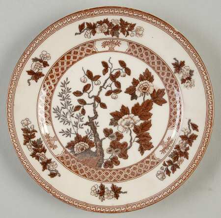 Indian Tree Brown (USA) Bread & Butter Plate