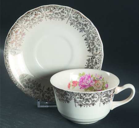 Lady Marianne (USA) Flat Cup & Saucer Set