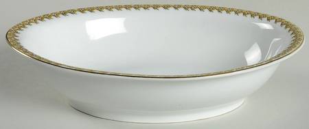 Elaine 9" Oval Vegetable Bowl