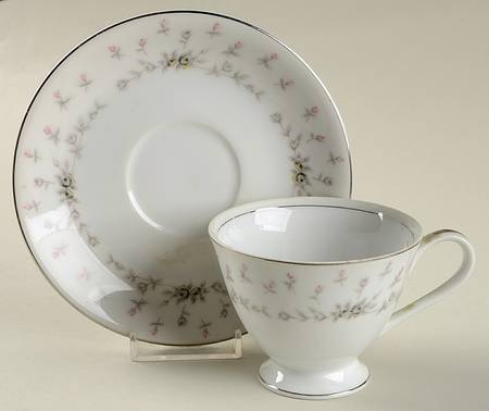 Queen Anne Footed Cup & Saucer Set