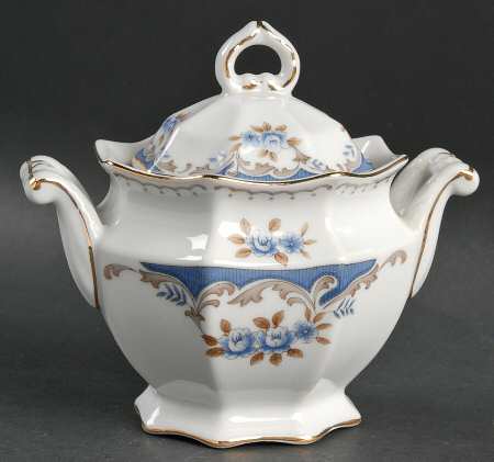 Seine Sugar Bowl & Lid