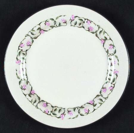 Cameo Rose Salad Plate
