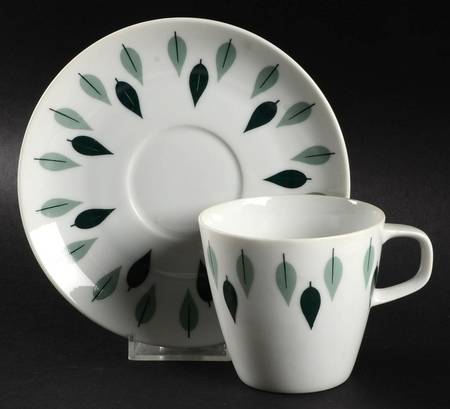 Allegro Flat Cup & Saucer Set