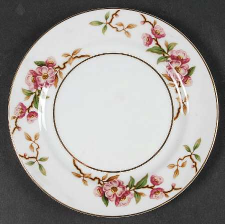 Cherry Blossom Bread & Butter Plate