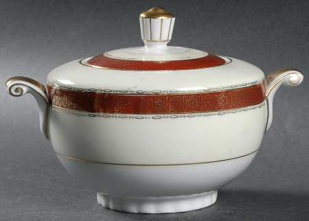 Corona Sugar Bowl & Lid