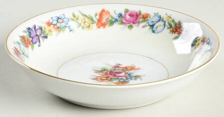 Flower Garden (Occupied Japan) Fruit/Dessert (Sauce) Bowl
