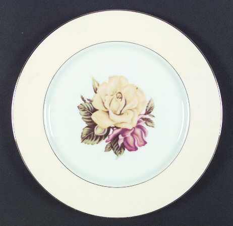 Yellow Rose Dinner Plate