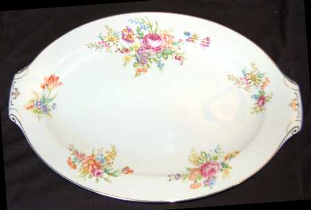 NAR7 17" Oval Serving Platter by Narumi