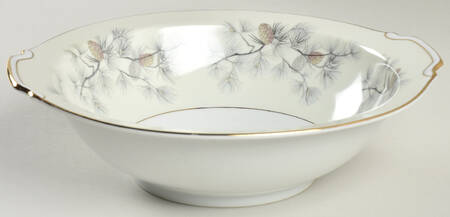 Olympia (Pine Cones) 9" Round Vegetable Bowl