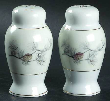 Olympia (Pine Cones) Salt & Pepper Set