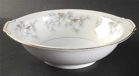 Olympia (Pine Cones) 10" Round Vegetable Bowl