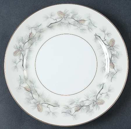Olympia (Pine Cones) Salad Plate