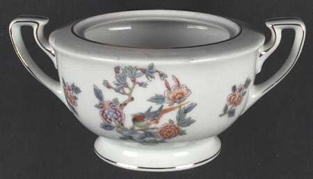 Oriental Garden Sugar Bowl No Lid