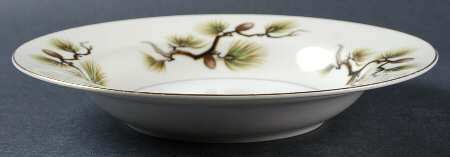 Pinecone Rim Soup Bowl