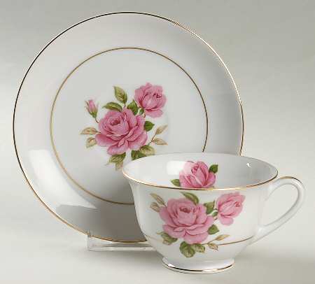 Sharon Footed Cup & Saucer Set