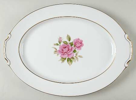 Sharon 16" Oval Serving Platter